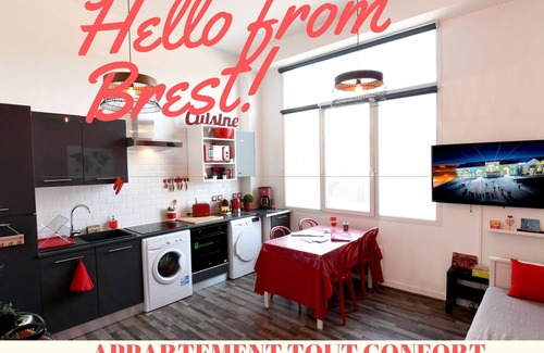 Downtown Apartment | Appartement Cosy Brest Les Capucins 2