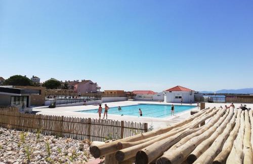 Le Barcares Apartment | Appartement Cosy sur la Presqu'île de Cap Coudalere avec terrasse, aire de jeux d'enfants, parking
