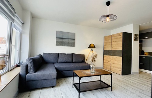Merlimont-Plage Apartment | Appartement Sunrise au Pied de la Plage