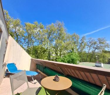 Residence Las Rebes Batiment Apartment | Appartement T1 cosy- terrasse - parking gratuit