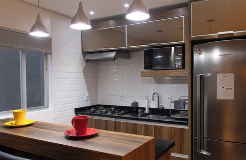 Enseada Apartment | Apt moderno a 240 metros da praia DW6172