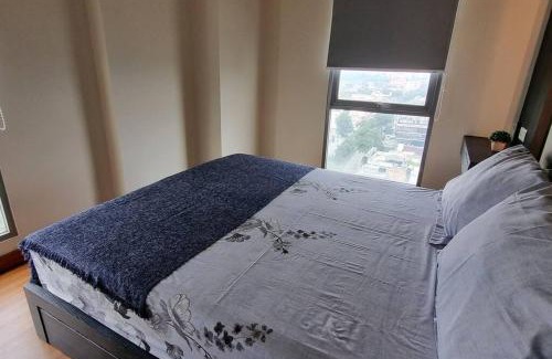 Ragunan Apartment | Apt Pejaten Park Residence 2 BR Grey dgn Netflix, Bathub, Pool