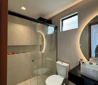 Ponta de Matos Apartment | Apto completo em Cabedelo, proximo a João Pessoa com 2 quartos, cozinha completa e ar condicionado e varanda Gourmet