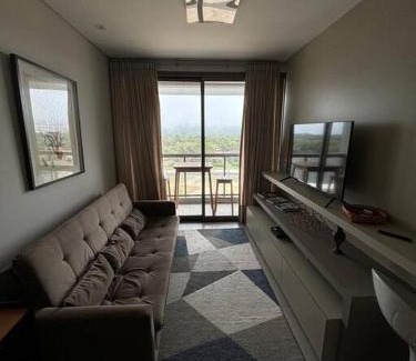 Jurere Apartment | Apto Elegante com Localização Privilegiada e Rooftop incrível