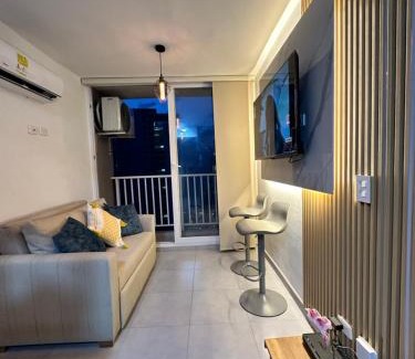 Cartagena Apartment | Apto moderno, Vista al mar, 3Hab cerca de la playa