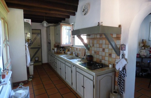 Arbus House | Arbus: Beautiful, quiet, cool residence with enclosed garden planted with trees.