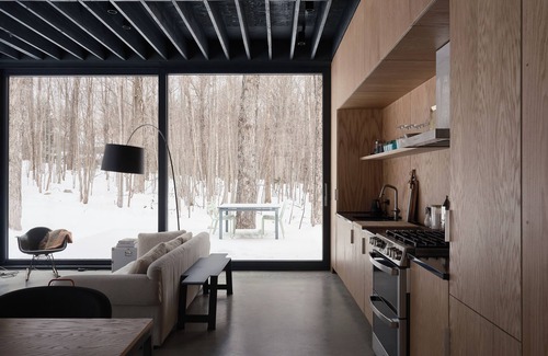 Potton Ski Chalet | Architectural Glass cabin