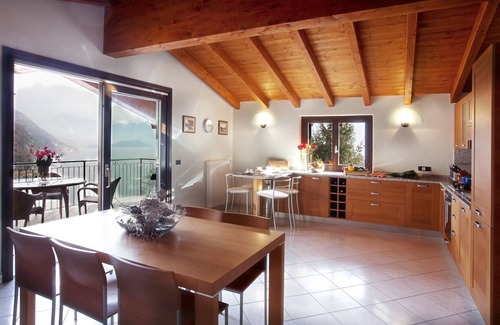 Argegno Apartment | Argegno Penthouse apartment with 180° panoramic lake views by Italian Apartments