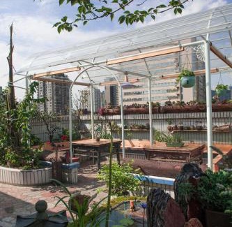 Chengdu City Centre Apartment | Arthur's Roof-Top