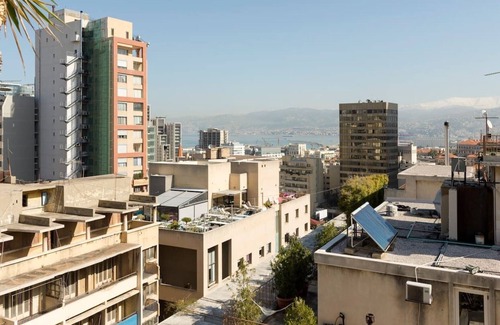 Beirut Apartment | Artsy Clemenceau + Balcony (9th Floor)