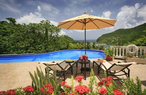Marigot Bay Villa | Ashiana in Marigot Bay by Personal Villas - Magnificent Infinity Pool
