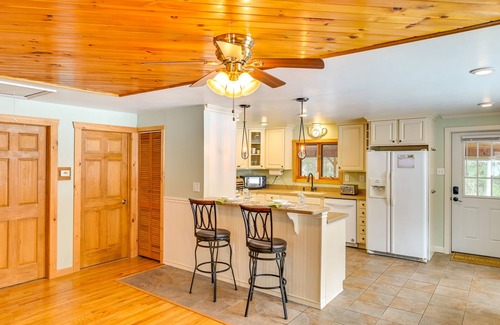 Athol Cottage | Athol Vacation Rental w/Mountain Views!