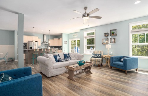 Miami Park House | Atlantic Haven | Brand New Family Oasis Overlooking Lake MI | Private Beachfront