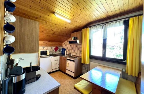 St. Niklaus Condo | Attic apartment with fantastic mountain views for 1-4 people