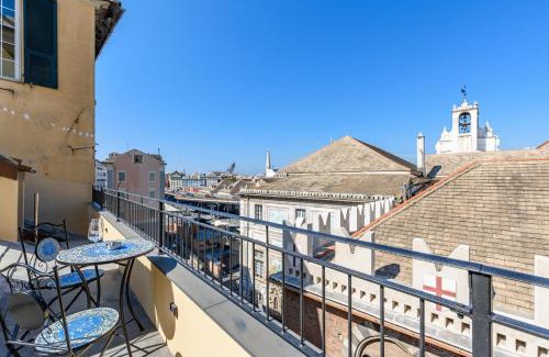 Genoa Historical Centre Apartment | Attico di Lusso 5 Stelle con terrazzo San Giorgio