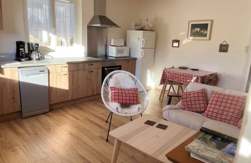 Saint-Nectaire Apartment | Au Coeur des Volcans, appartement lumineux et spacieux