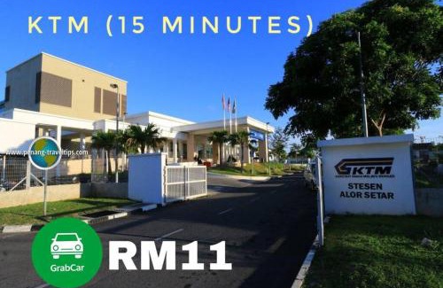 Hutan Kampung House | Aufa Alor Setar Near HSB 4 airconds Wifi