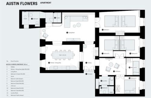 Stradom Apartment | Austin Flowers Old Town by WillyWalls