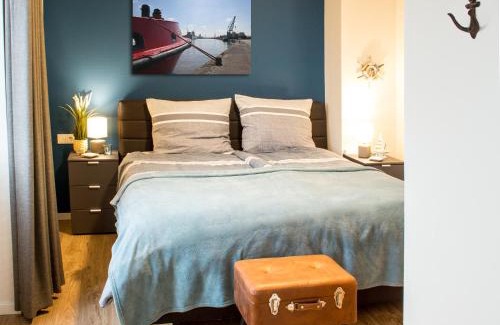 Butjadingen Apartment | Auszeit im Sielhuus - Familienfreundliche Ferienwohnung mit Dachterrasse und Sauna