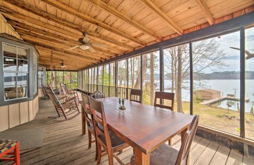 Shelby House | Authentic Retreat with Private Dock on Coosa River!