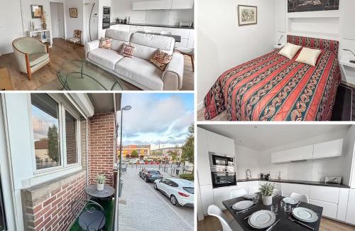 Loos Apartment | Aux portes de Lille, grand T3 avec balcon et Wi-Fi