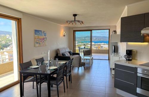 Cavaliere Apartment | Azura - Appartement Climatisé 2 Chambres Terrasse Vue Mer avec Parking Privé Gratuit