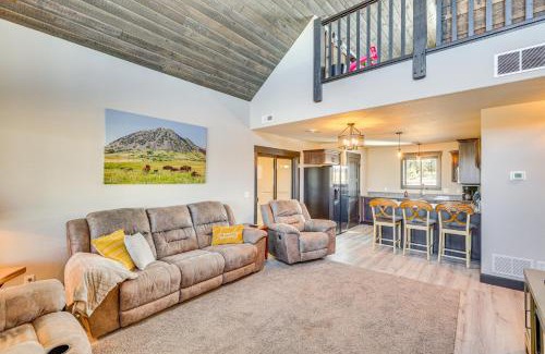 Sturgis House | Balcony and Views Sturgis Twin Peaks Cabin