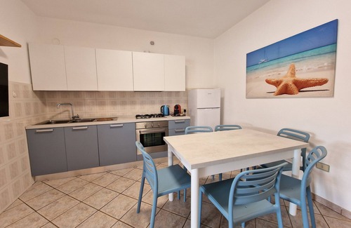 Fetovaia Apartment | Balcony with sea view - Apartment Orchidea