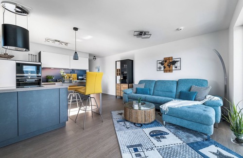 Olpenitz Apartment | Baltic Sea vacation apartment "Santiano Flat" in a central location, directly on the waterfront