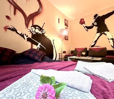 Goclaw Apartment | "Banksy" Art