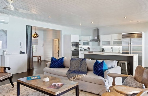 Gibbs Bay Villa | Barefoot Luxury At Its Best - A 2 Bedroom Beach Rental With Stunning Sea Views