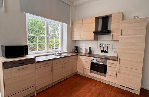 Geisenfeld Apartment | Bavaria Home: Apartment with balcony - kitchen - parking