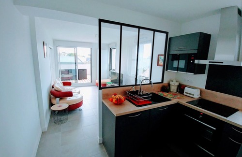 Pornichet Apartment | Bay of La Baule T3 bright beautiful terrace near beach and center Wifi-fiber 3 *