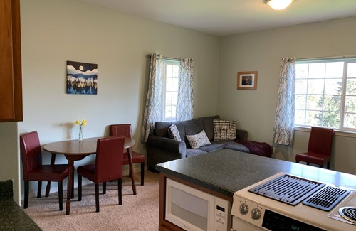 Pacific City Apartment | Bayview Garden Flat #199 - long stays only, 1 bedroom private apartment with views near PC