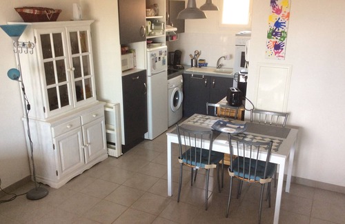 Saint-Pierre-la-Mer Villa | BEACH 5mn. panoramic view : SEA, GARRIGUE .ROOF -TOP. No VIS à VIS