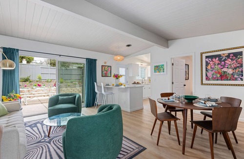 The Mesa House | Beach Bliss - Art Deco Inspired Retreat, Explore Santa Barbara!