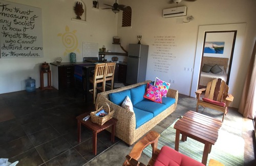 Chacala Apartment | Beach Front Compound W/Casita & Private Terrace: Sleeps 4@$45 a nite per person