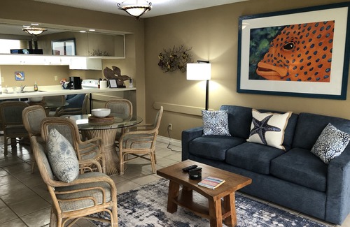 South Padre Island Condo | Beachfront Ground Floor - Steps to Beach with Unbelievable Views!