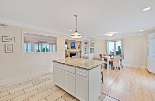 Mount Sinai House | Beachfront Home-Fully Furnished. PRIVATE Beach Rights on L.I. Sound.