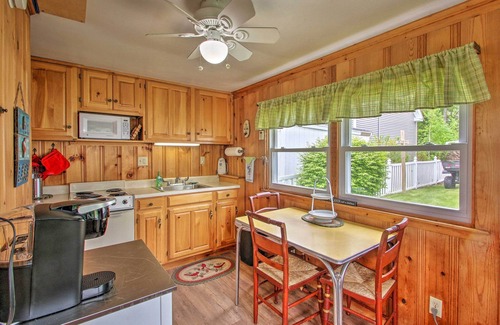 Sebago Cottage | Beachfront Sebago Cottage w/Deck + Grill!