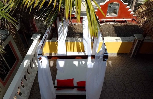 El Cuyo Apartment | Beachfront with your private terrace overlooking the ocean