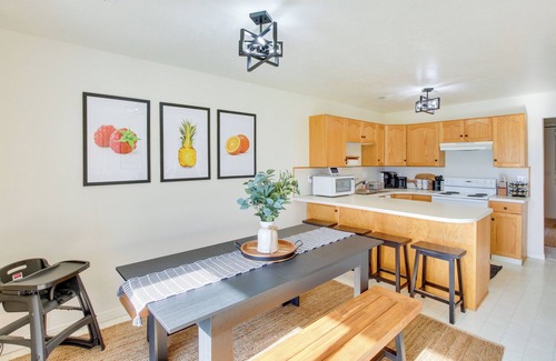 Harbor Village Condo | Bear Lake Oasis w/Heated Pool & Scenic Patio!