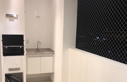 Jardim Goias Apartment | Beautiful 1 Bedroom Apartment Decorated with Charcoal Barbecue