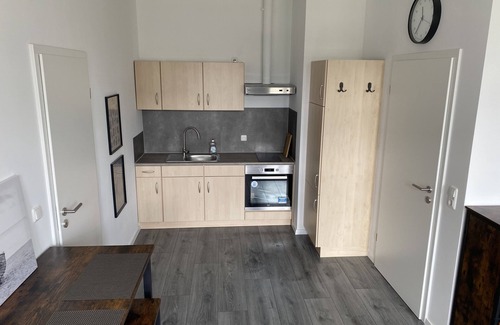 Jork Apartment | Beautiful 1 room apartment directly on the Fleth