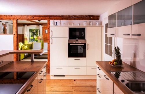 Amtzell Apartment | Beautiful 100 m² vacation apartment in a renovated farmhouse in the countryside