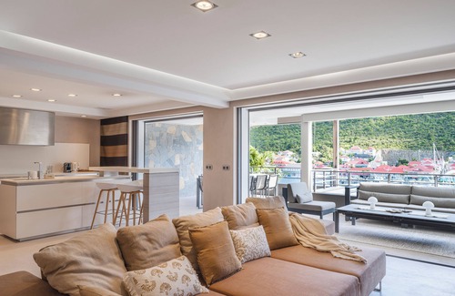 Lurin Apartment | Beautiful 2-bedroom apartment in Gustavia with harbor view in Saint Barthélémy