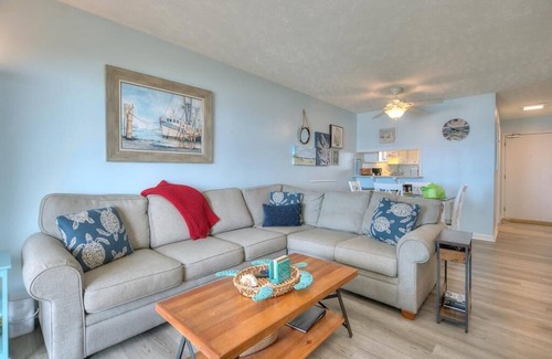 Caswell Beach Condo | Beautiful 2BR/2BA Oceanfront Condo-Beach Steps Away, Pool, Sleeps 5