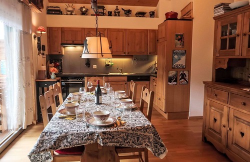 Ormont-Dessus Apartment | Beautiful apartment for 6 guests with WIFI, TV, balcony and panoramic view