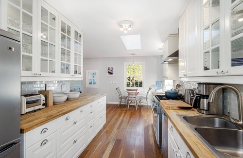 Bellport House | Beautiful Bellport Village Getaway with Pool