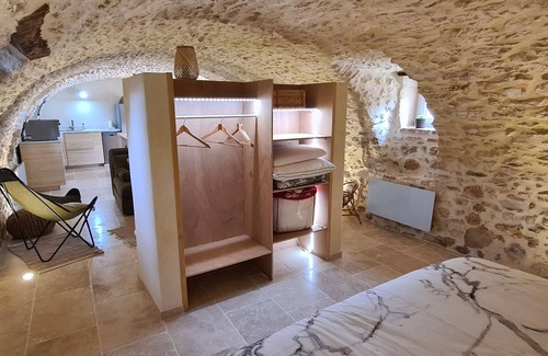 Saint-Andre-de-Roquepertuis Other | Beautiful century-old farmhouse, large converted vaulted room, land & swimming pool